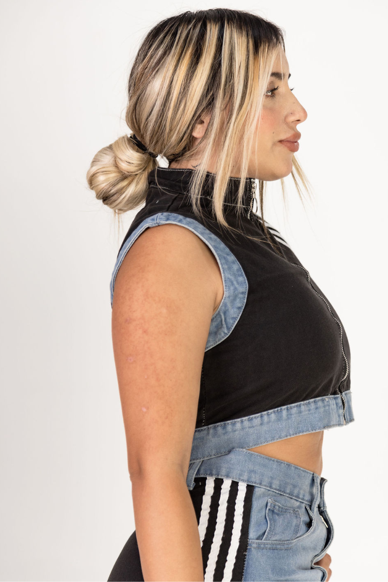 AMANDA 2 PIECE DENIM SET