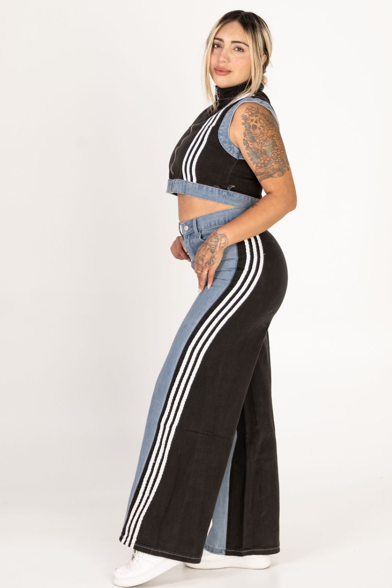 AMANDA 2 PIECE DENIM SET